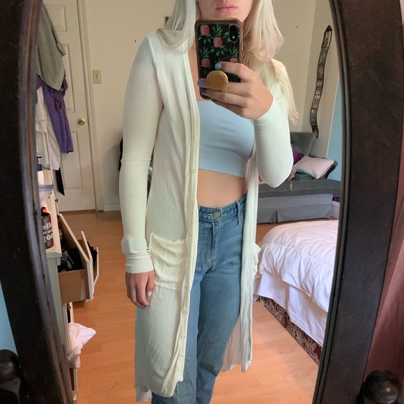 America Eagle Cardigan ADD TO BUNDLE FOR $8 - Picture 2 of 5